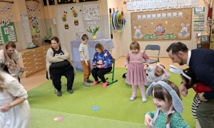 Warsztaty Wielkanocne w grupie Sówki - Zdjęcie 30