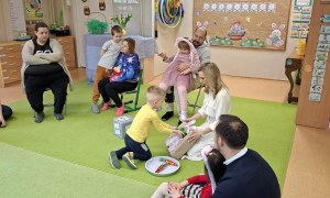 Warsztaty Wielkanocne w grupie Sówki - Zdjęcie 31