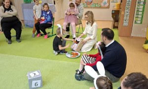 Warsztaty Wielkanocne w grupie Sówki - Zdjęcie 32