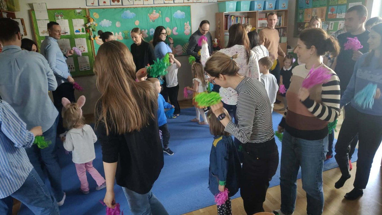 Warsztaty Wielkanocne w grupie Żabki - Zdjęcie 7