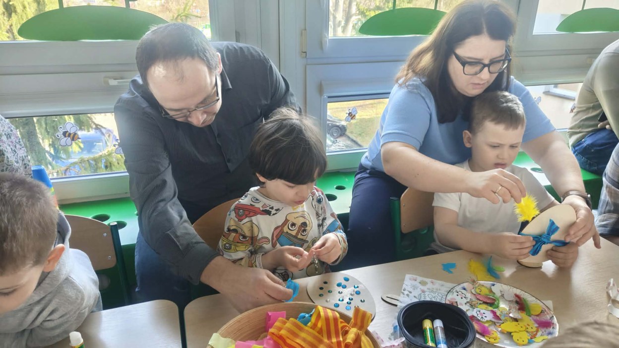 Warsztaty Wielkanocne w grupie Żabki - Zdjęcie 9