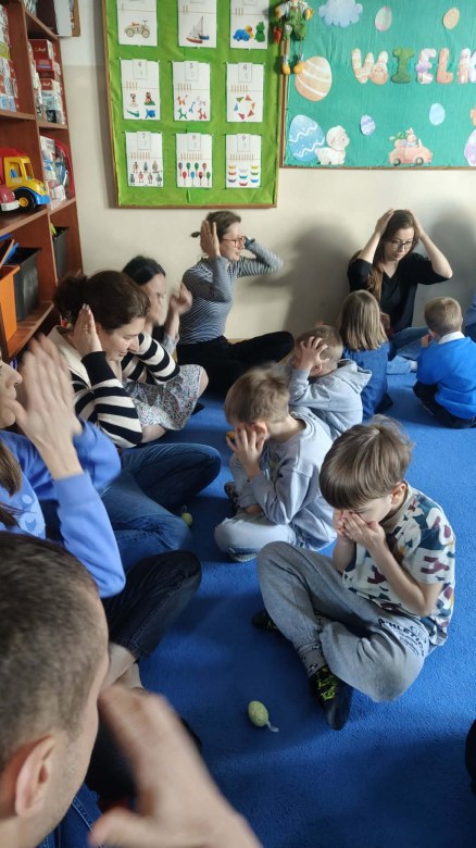 Warsztaty Wielkanocne w grupie Żabki - Zdjęcie 33