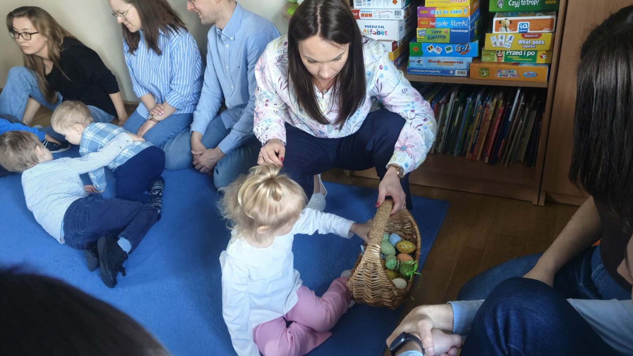 Warsztaty Wielkanocne w grupie Żabki - Zdjęcie 6