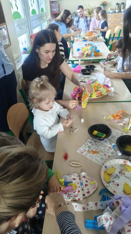 Warsztaty Wielkanocne w grupie Żabki - Zdjęcie 13