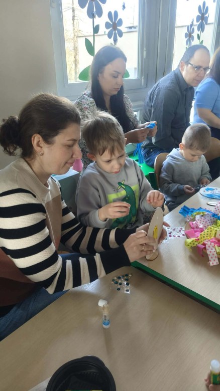 Warsztaty Wielkanocne w grupie Żabki - Zdjęcie 37