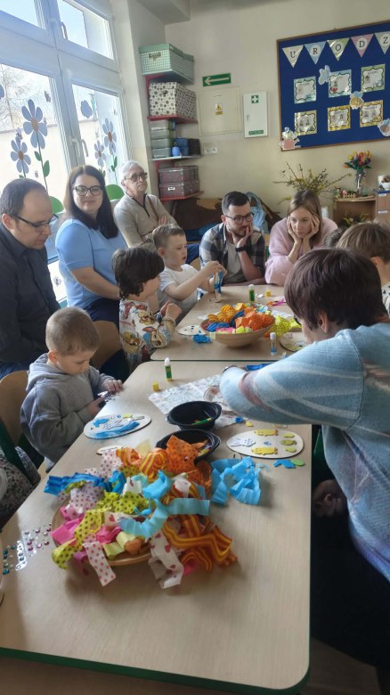 Warsztaty Wielkanocne w grupie Żabki - Zdjęcie 46