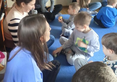 Warsztaty Wielkanocne w grupie Żabki