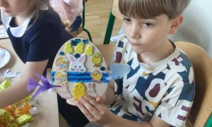 Warsztaty Wielkanocne w grupie Żabki - Zdjęcie 5