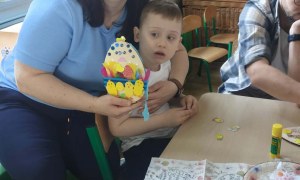 Warsztaty Wielkanocne w grupie Żabki - Zdjęcie 23