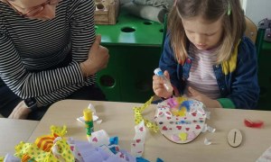 Warsztaty Wielkanocne w grupie Żabki - Zdjęcie 21