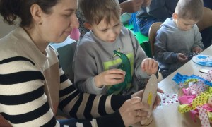 Warsztaty Wielkanocne w grupie Żabki - Zdjęcie 37