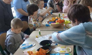 Warsztaty Wielkanocne w grupie Żabki - Zdjęcie 46