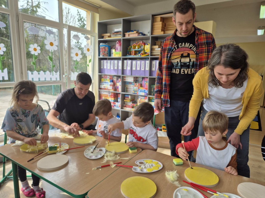 Warsztaty Wielkanocne w grupie Liski - Zdjęcie 1