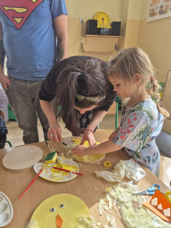 Warsztaty Wielkanocne w grupie Liski - Zdjęcie 2