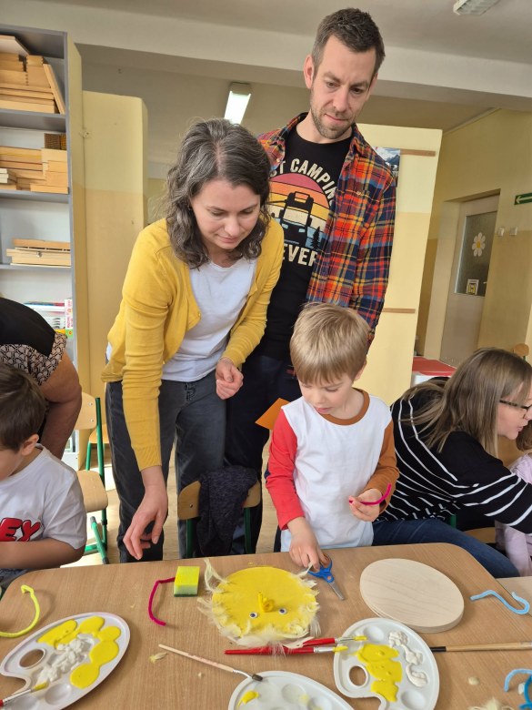 Warsztaty Wielkanocne w grupie Liski - Zdjęcie 3