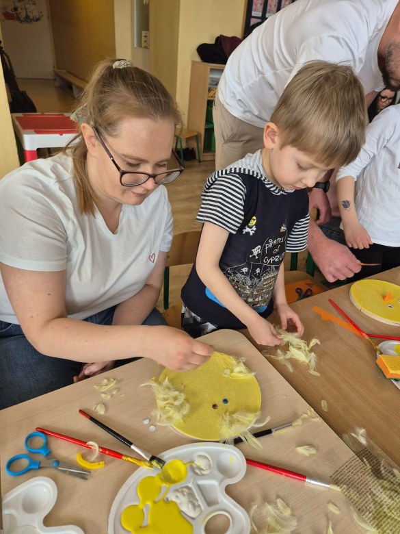 Warsztaty Wielkanocne w grupie Liski - Zdjęcie 8