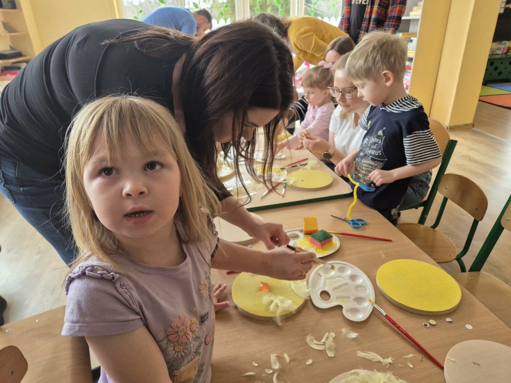 Warsztaty Wielkanocne w grupie Liski - Zdjęcie 9