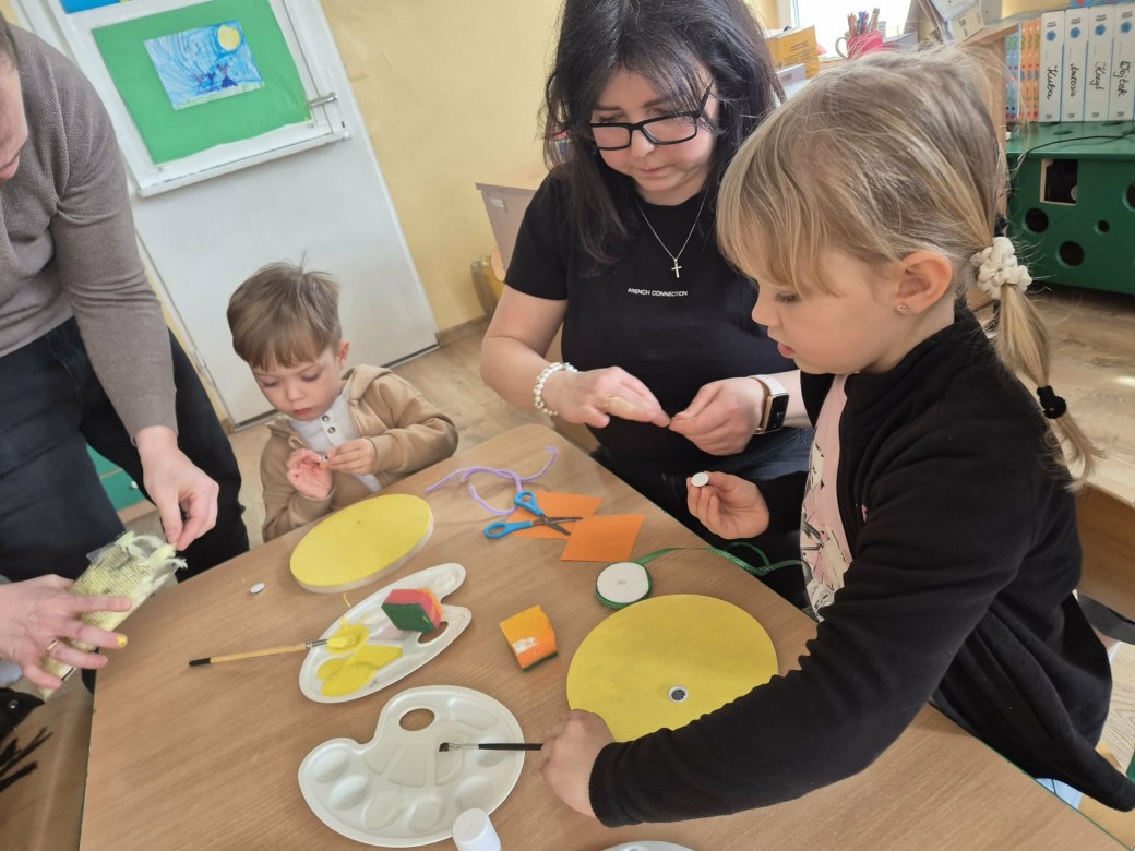 Warsztaty Wielkanocne w grupie Liski - Zdjęcie 19