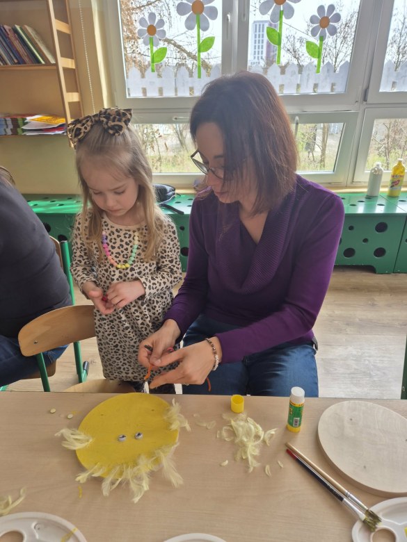 Warsztaty Wielkanocne w grupie Liski - Zdjęcie 17