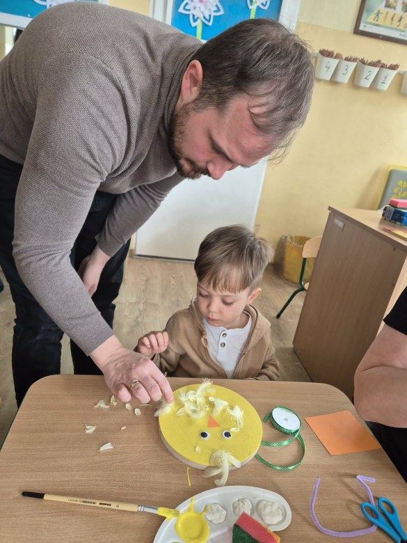 Warsztaty Wielkanocne w grupie Liski - Zdjęcie 20
