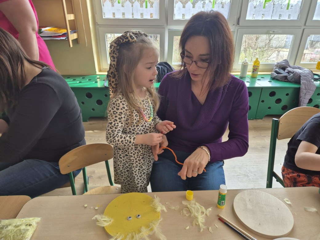 Warsztaty Wielkanocne w grupie Liski - Zdjęcie 22