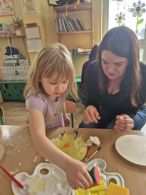 Warsztaty Wielkanocne w grupie Liski - Zdjęcie 27