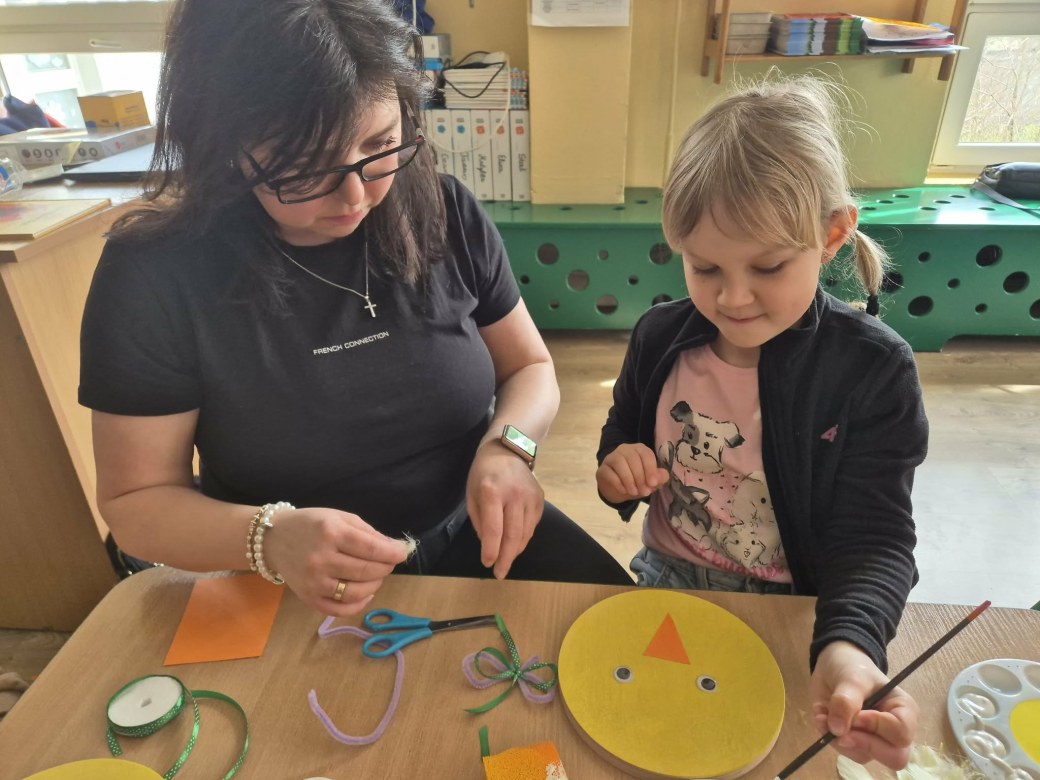 Warsztaty Wielkanocne w grupie Liski - Zdjęcie 31