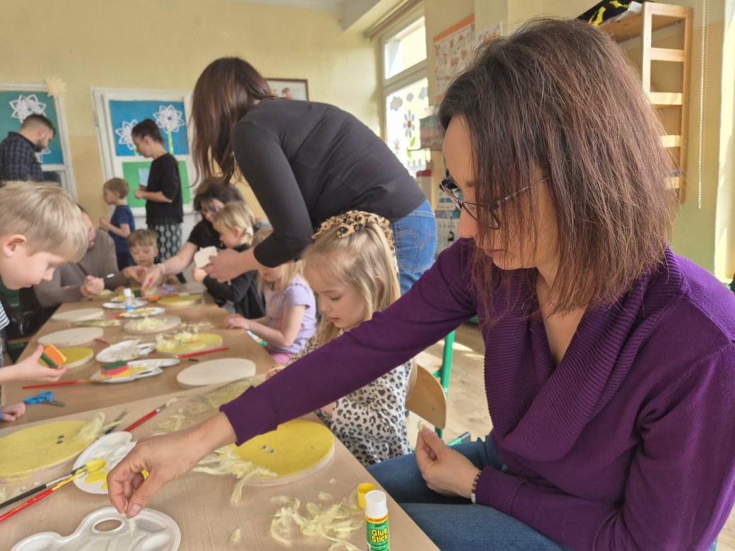 Warsztaty Wielkanocne w grupie Liski - Zdjęcie 32
