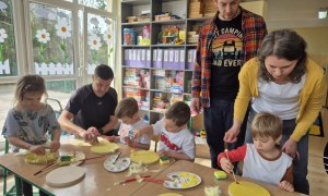 Warsztaty Wielkanocne w grupie Liski - Zdjęcie 1