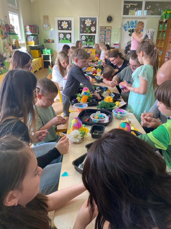 Warsztaty Wielkanocne w grupie Misie - Zdjęcie 7