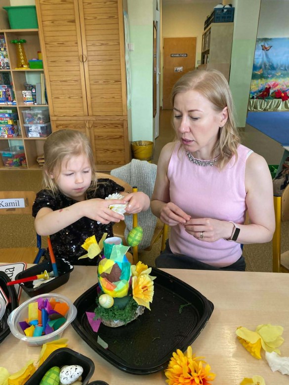 Warsztaty Wielkanocne w grupie Misie - Zdjęcie 17