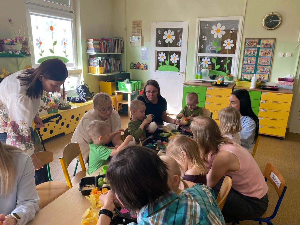 Warsztaty Wielkanocne w grupie Misie - Zdjęcie 28