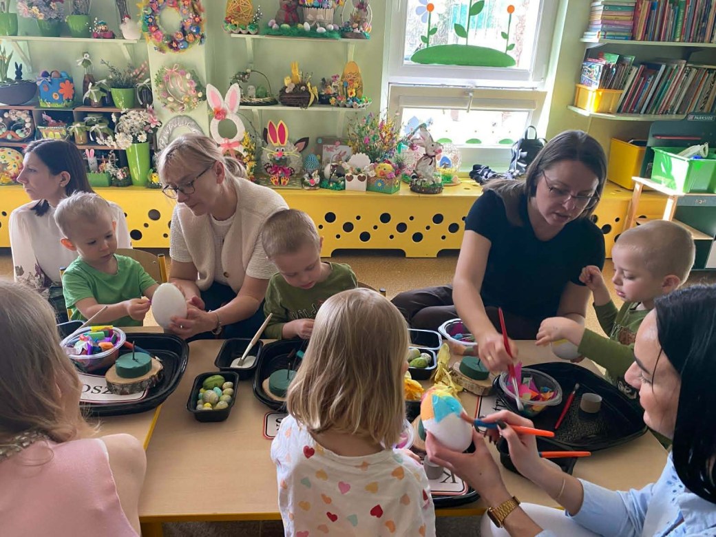 Warsztaty Wielkanocne w grupie Misie - Zdjęcie 64