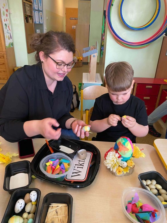 Warsztaty Wielkanocne w grupie Misie - Zdjęcie 24