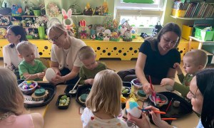 Warsztaty Wielkanocne w grupie Misie - Zdjęcie 64