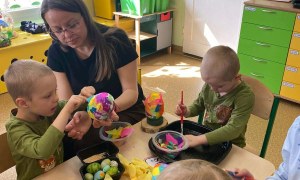 Warsztaty Wielkanocne w grupie Misie - Zdjęcie 65