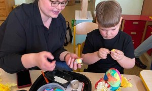 Warsztaty Wielkanocne w grupie Misie - Zdjęcie 24