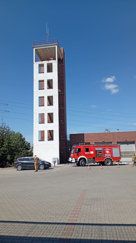 Wyjazd dzieci 6-letnich do jednostki Straży Pożarnej - Zdjęcie 50