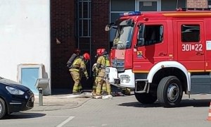 Wyjazd dzieci 6-letnich do jednostki Straży Pożarnej - Zdjęcie 34