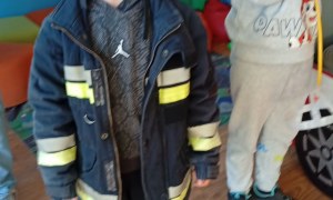 Wyjazd dzieci 6-letnich do jednostki Straży Pożarnej - Zdjęcie 39
