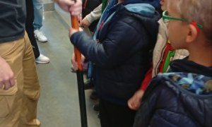 Wyjazd dzieci 6-letnich do jednostki Straży Pożarnej - Zdjęcie 44