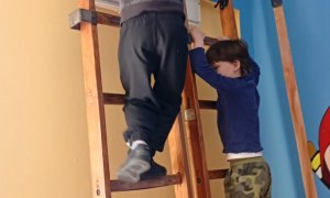 Wyjazd dzieci 6-letnich do jednostki Straży Pożarnej - Zdjęcie 57