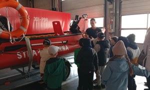 Wyjazd dzieci 6-letnich do jednostki Straży Pożarnej - Zdjęcie 33