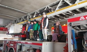 Wyjazd dzieci 6-letnich do jednostki Straży Pożarnej - Zdjęcie 37