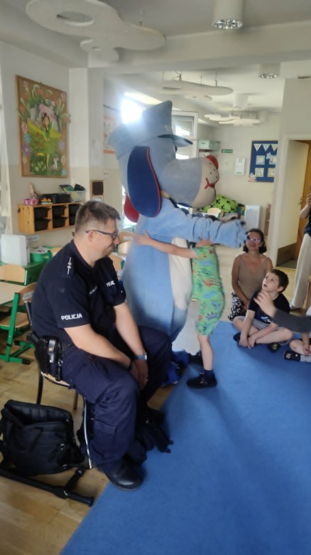 Bezpieczny Przedszkolak- Spotkanie z policjantem - Zdjęcie 112