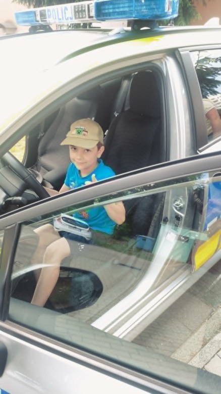 Bezpieczny Przedszkolak- Spotkanie z policjantem - Zdjęcie 62