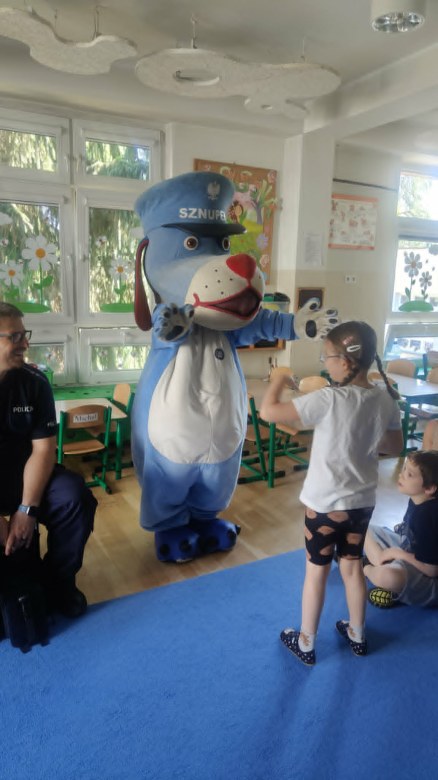 Bezpieczny Przedszkolak- Spotkanie z policjantem - Zdjęcie 113