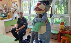 Bezpieczny Przedszkolak- Spotkanie z policjantem - Zdjęcie 11