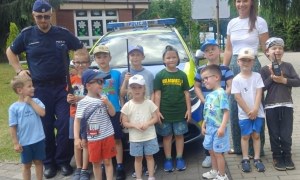 Bezpieczny Przedszkolak- Spotkanie z policjantem - Zdjęcie 9