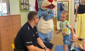Bezpieczny Przedszkolak- Spotkanie z policjantem - Zdjęcie 70